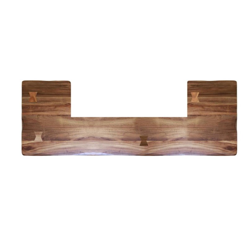 Evlampia Parota Wooden Top Home Bar
