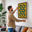 Three Serpents Art Deco - Wrapped Canvas-303834346-303834350