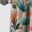 Très doux motif tropical vert et rose II - Rideau occultant - 1 panneau-107545652
