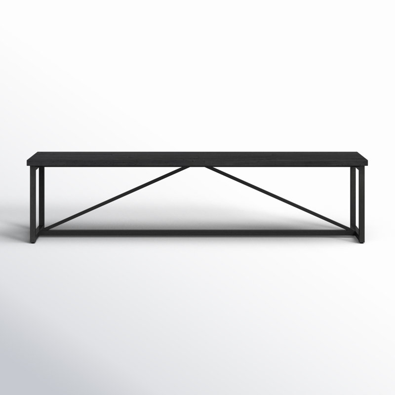 Sierra Dining Bench, Black