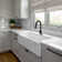 Gemini Pull Down Touchless Single Handle Kitchen Faucet With Side Spray