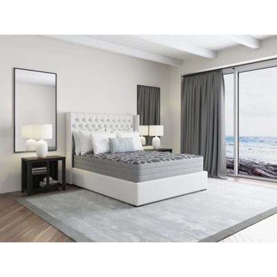 Queen Size Mattress With 10" Foam, Firm And Silver For Heat Dissipation Foam Mattress, Copper Gel Optimal Support