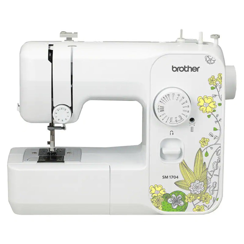 Brother SM1704 White Portable 17-Stitch Sewing Machine