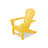 POLYWOOD Palm Coast Ultimate Adirondack with Hideaway Ottoman-11114369