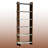 67" H x 18.4" W Geometric Bookcase