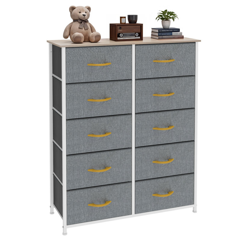 86cm W 10 - Drawer Chest of Drawers