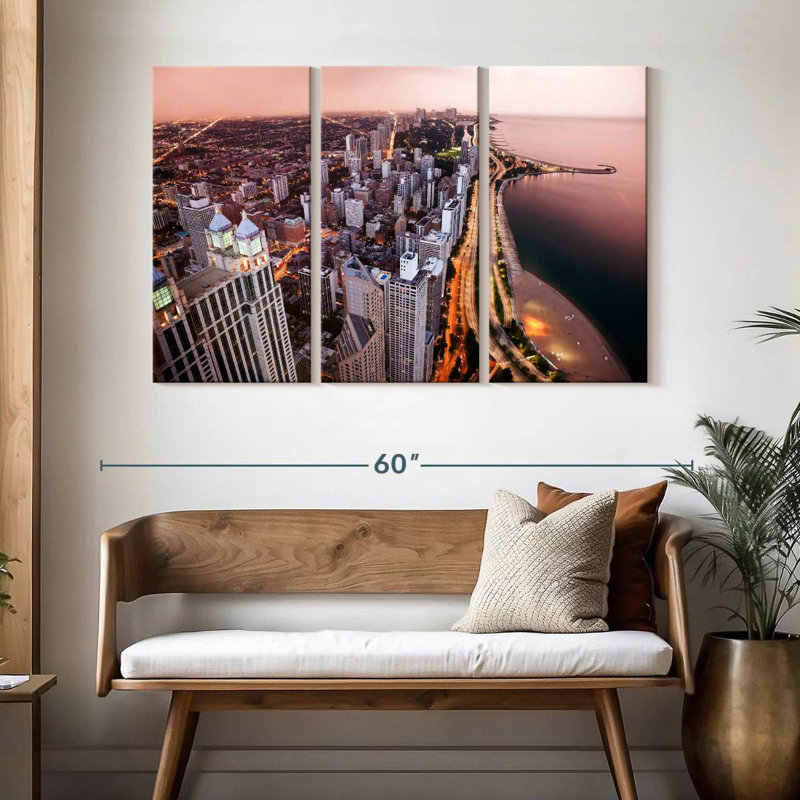 Sirci Lake Shore Drive, H 32 po x l 50 po