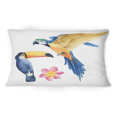Coussin décoratif Deux Tropiques