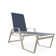 Holna Outdoor Rust-Resistant Metal Chaise Lounge