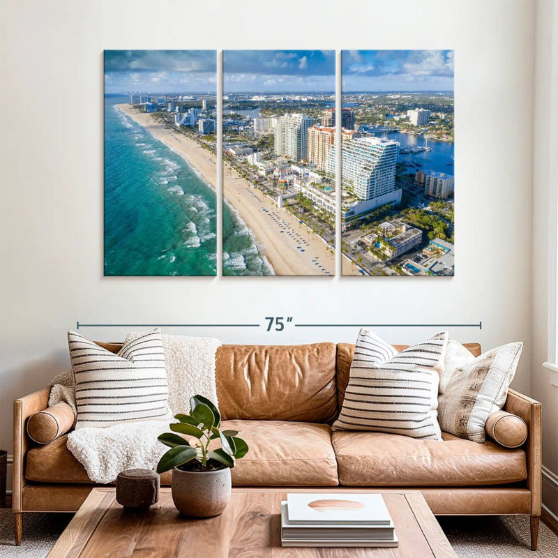 Gill Gill, plage de Fort Lauderdale, H 42 po x l 65 po