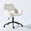 Chaise de travail pivotante à 360 degrés Cruce avec conception ergonomique, réglable en hauteur pour la chambre à coucher et le bureau-403984495