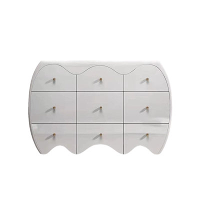 9-Drawer Entryway Accent Chest & Sideboard Cabinet