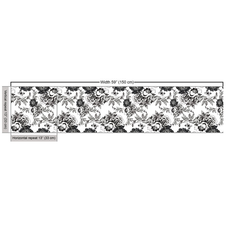 Chingiz Gloomy Plants Branches Leaves Petals Multi-Purpose Fabric