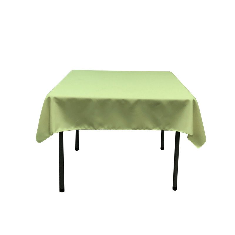 Solid Color Square Tablecloth - Basics by Wayfair™, Mint, 52" Square