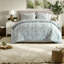 Ensemble de literie complet, couette et draps modernes en polyester vert