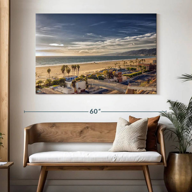 Gillard Santa Monica Beach Coast, 34" H x 51" W