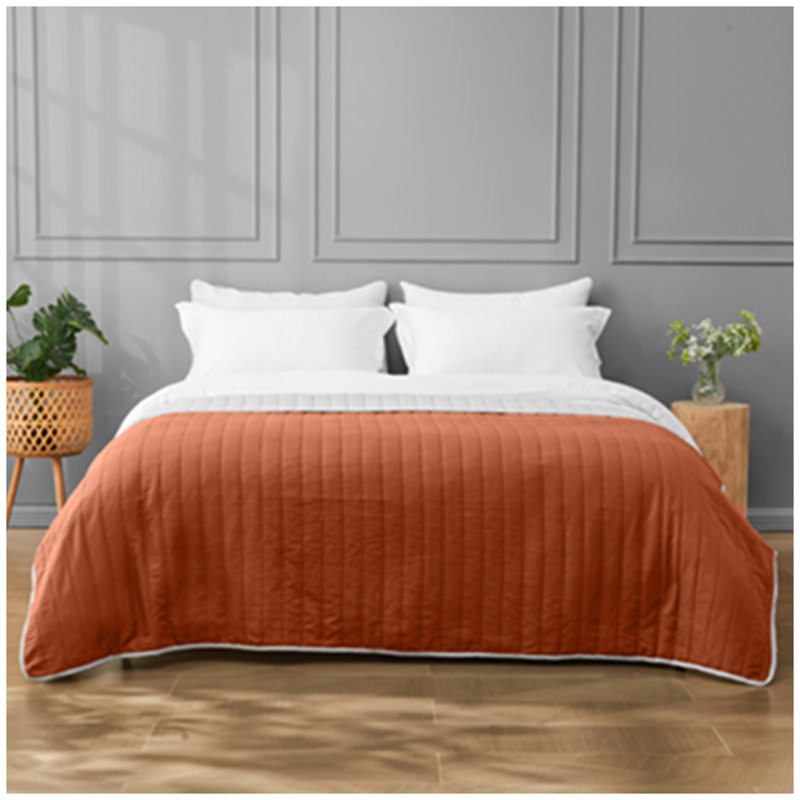 Standard Heated Throw Blanket, Orange