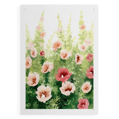 Sunlit Flora II - Impression sur toile seulement - NON-CADRE