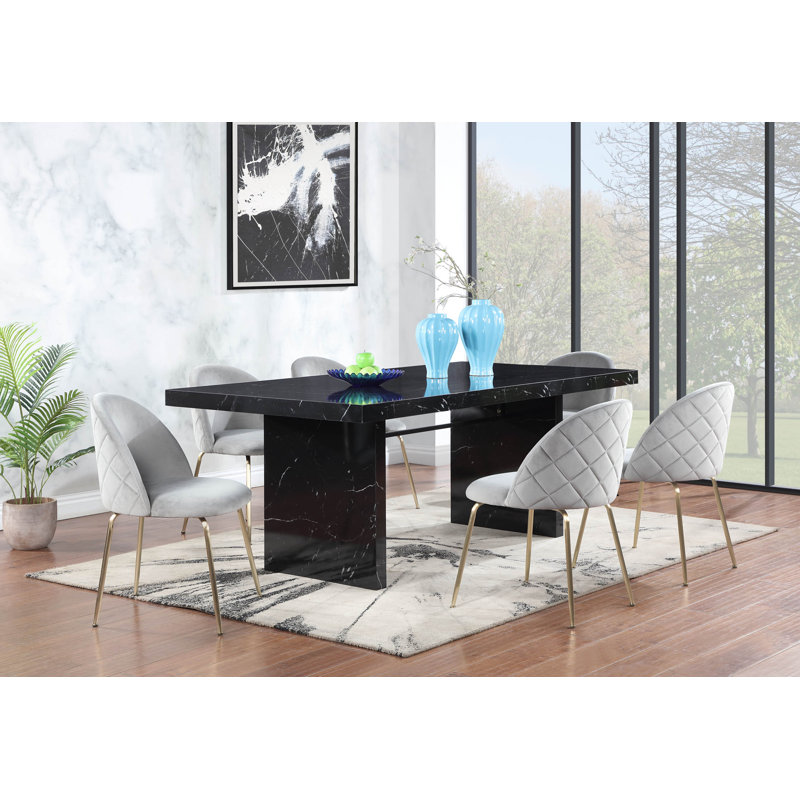 Emilio 6 - Person Four Leg Dining Set