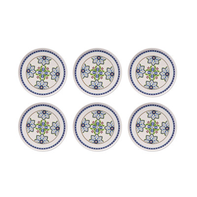 Ensemble d'assiettes à dessert (6 pièces)