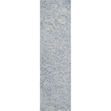 Barranco Hand Tufted Wool Blue/White Area Rug