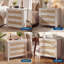 Table de chevet Boho Rattan