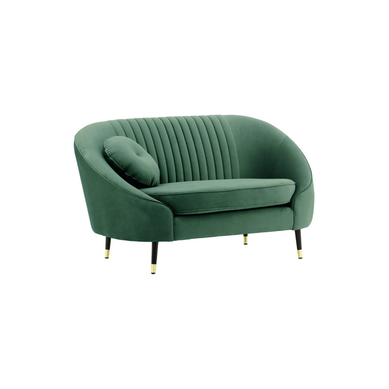 Shyann 2 Seater Loveseat, Azure