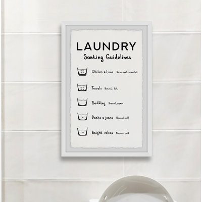 " Sorting Laundry "
