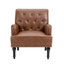 Annalese 28.5'' Wide Modern Leather Armchair-71856051
