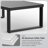 Aluminum Outdoor Coffee Table - Rectangle Patio Tables for Deck, and Poolside-523733222-510071357