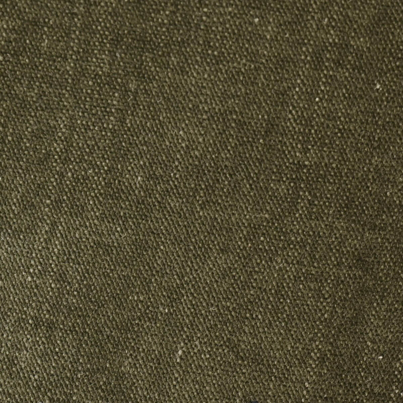  Chaise de salle à manger rembourrée avec pieds en métal (ensemble de 4) , Vert, Noyer
