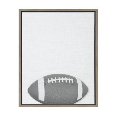 «Football Portrait», reproduction d'art sur toile encadrée