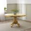 Prestow Round Extending Dining Table & Shannondale Chairs - Rustic Farmhouse Kitchen-109468766-109468767