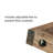 63-inch Solid Wood Console Table With X‑shaped Base