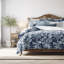 Ensemble de couvre-lit en coton indigo Alexandria-110400903