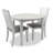 Caidan Extendable Pine Round Solid Wood Dining Table