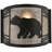 Janas Steel Flush Mounted Sconce