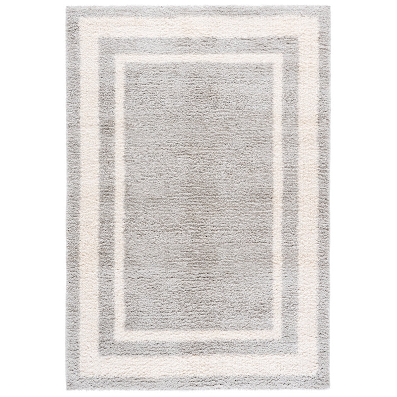 Gemma Shag 608 Performance Geometric Rug, Rectangle 5'3" x 7'6"