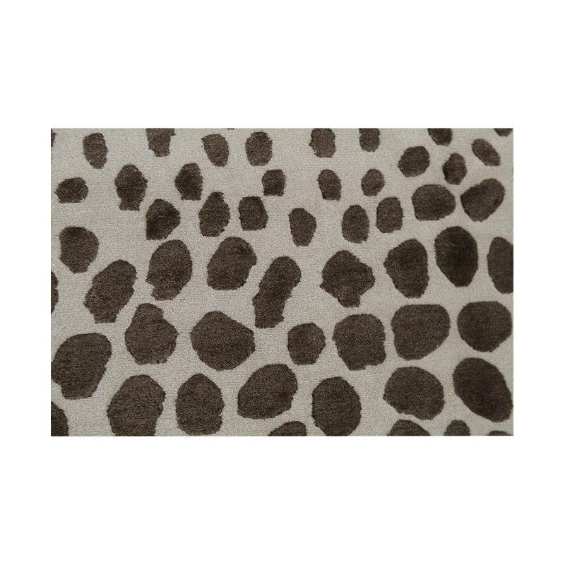 Tapis beige et brun noué à la main de haute qualité, Rectangle 9 pi 2 po x 12 pi 2 po