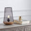 Lampe de table brune 10 po