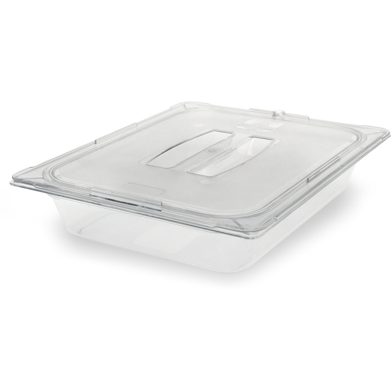 Carlisle Food Service Products Top Notch® Rectangle Plastic Food Storage Container, Clear