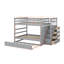 Lit superposé double avec lit gigogne et escalier-1167698805-1167698807