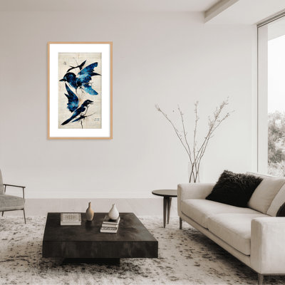 Nature Inspired Blue Birds