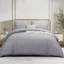 Microfiber 250 TC Reversible Stripe Duvet Cover Set with Pillowcases-121751701-121751699