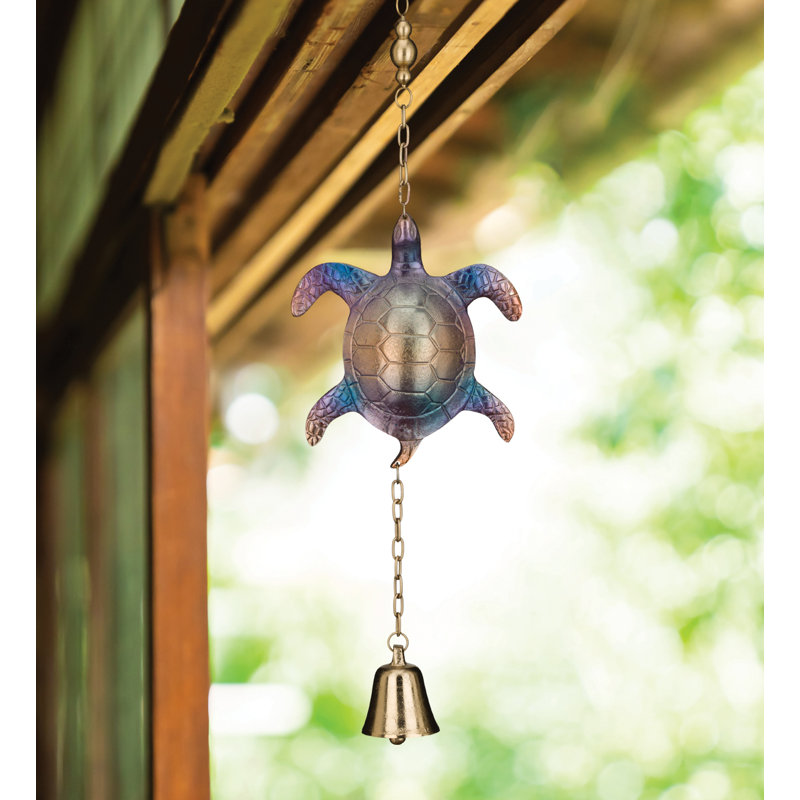 Cast Garden Bell - Tortue de mer