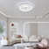 Karlena 20'' Modern Flush Mount Ceiling Fan with Lights and Remote Control