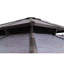 Parasol double en aluminium 10 * 13-pi, dessus en polycarbonate, avec housse et filet, convient aux jardins et aux pelouses