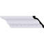 Moulure couronnée Loera H 4 1/4 po x P 4 po x P 5 3/4 po x L 94 1/2 po (répétition 3 7/8 po)
