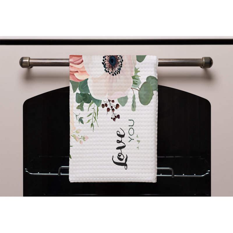 Cotton Waffle Tea Towel Kitchen Towel