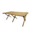 Table de salle à manger portative pliable en bois multifonctionnelle, Naturalindoor et Outdoor Universal